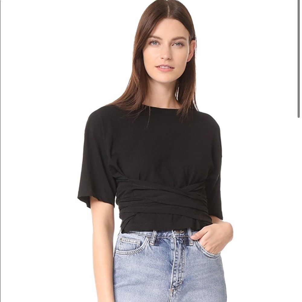 A.L.C. Vita wrap tee nwot